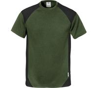 Fristads T-Shirt 7046 THV Army vert/noir S