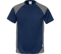 Fristads T-shirt 7046 THV marine/gris foncé M