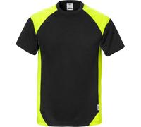 Fristads T-shirt 7046 THV noir/jaune S
