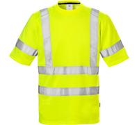 Fristads T-shirt haute visibilité T-shirt 7024 Kl. 3 THV jaune de sécurité L