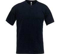 Fristads T-shirt manches courtes Acode T-shirt mit col Vitt 1913 BSJ marine foncé L