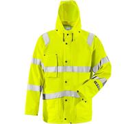 Fristads Veste de sécurité Flame haute visibilité Veste de pluie cl. 3 4845 RSHF jaune de sécurité XXL