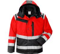 Fristads Veste de sécurité haute visibilité Cl. 3 4043 PP Rouge de sécurité/noir M