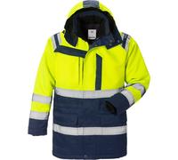 Fristads Veste de sécurité haute visibilité parka d'hiver cl. 3 4042 PP jaune de sécurité/marine 4XL