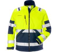 Fristads Veste de sécurité Softshell haute visibilité Cl. 2 4083 WYH Jaune de sécurité/Marine S