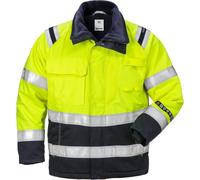 Fristads Veste d'hiver haute visibilité Flamestat Cl. 3 4185 ATHS jaune de sécurité/marine XL