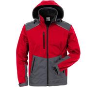 Fristads Veste d'hiver softshell 4060 CFJ rouge/gris S