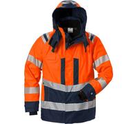 Fristads Veste extérieure High Vis Airtech® cl. 3 4515 GTT orange haute visibilité/marine XXL