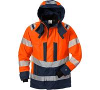 Fristads Veste extérieure High Vis Airtech® pour femmes Cl. 3 4518 GTT orange haute visibilité/marine XL