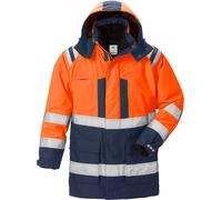 Fristads Veste haute visibilité Airtech® 3in1 Parka cl. 3 4036 GTT orange haute visibilité/marine XL