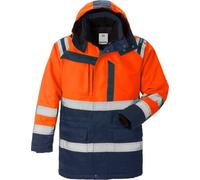 Fristads Veste haute visibilité parka d'hiver cl. 3 4042 PP orange haute visibilité/marine 3XL