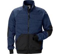Fristads Veste Sweat 7052 SMP marine/noire 3XL