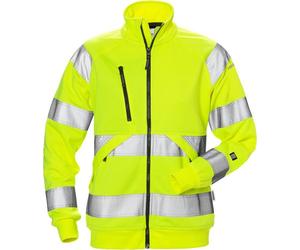 Fristads Veste sweat haute visibilité femme cl. 3 7427 SHV jaune de sécurité XXL