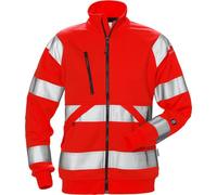 Fristads Veste sweat haute visibilité femme cl. 3 7427 SHV rouge haute visibilité L