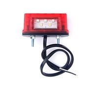 Fristom Éclairage de plaque minéralogique LED pour remorques, engins de construction, camping-cars, remorques, caravanes, camions