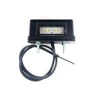 FRISTOM Éclaireur de plaque LED FT-016 homologation E9 CEM faible consommation connexion toute polarité boîtier résistant lampe dimmatriculation pour remorque camion auto