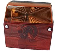 FRISTOM Feu arrière LED MD-002 à ampoules 12-24V à 6 fonctions passe-fil homologation E20 96x90x46mm montage gauche ou droit bloc optique compact pour remorque camion auto
