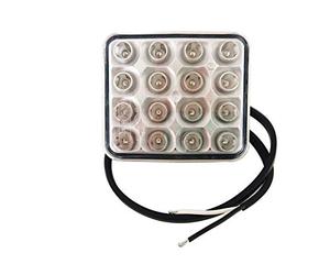 Fristom Feu de brouillard arrière arrière rouge 95040 verre transparent 12 V, 24 V, 36 V