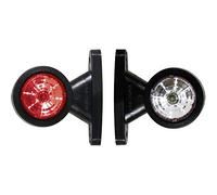 SecoRüt Feu de gabarit 90328 droite/gauche rouge/blanc 12 V/24 V