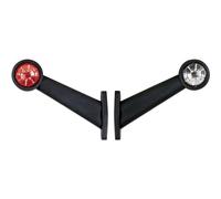 Fristom Feu de gabarit droite, gauche rouge, blanc 90329 12 V, 24 V