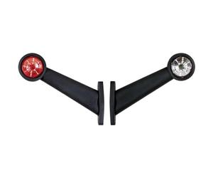 Fristom Feu de gabarit droite, gauche rouge, blanc 90329 12 V, 24 V