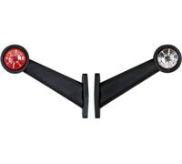 Fristom Feu de gabarit éclairage de marquage droite, gauche 12 V, 24 V rouge, blanc