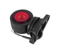 FRISTOM Feu de gabarit LED FT-009A sur bras en caoutchouc universel 12-24V blanc rouge boîtier résistant lampe de position avant et arrière pour remorque camion utilitaire