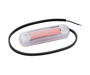 Fristom Feu de marquage arrière 12 V, 24 V, rouge transparent
