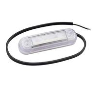 Fristom Feu de position avant 12 V 24 V Blanc Transpa