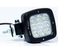 FRISTOM FT-036 Phare LED de travail 13,5 W 1800 lm pour machines agricoles Lampe Tracteurs Lumière froide 6000 K 12 V 36 V Étanche IP68 Homologué E9