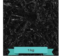 Frisure Papier Déchiqueté - Creative Deco - 1kg - Noir - Papier Kraft - Emballage Cadeau