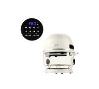 Fritaire - Air fryer. Friteuse à air en verre autonettoyante d'une capacité de 4,8 L avec système de chauffage par convection Vortex Whirlwind (Blanc)