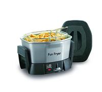 Fritel FF 1200 - Friteuse à snacks/Friteuse à fondue - 1,5 L - 1400 W - Couvercle anti-poussière - 2 à 6 personnes - Sans PFAS