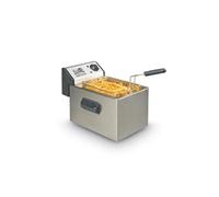 FRITEL Profi 3505 - Friteuse professionnelle - 5 L - 3200 W - Couvercle anti-poussière - Huile + graisse solide Argent G