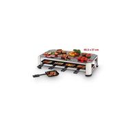 FRITEL SG 2180 - Raclette - 1.5 kWatt - inox chromé/noir Inox chromé/noir G