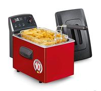 Fritel ST4153RED Friteuse 3L 2200W Rood/Zwart