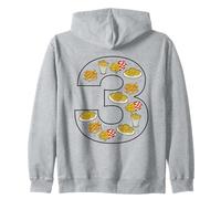 Frites 3e Anniversaire 3 Ans pour garçons et Filles Sweat à Capuche