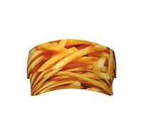 Frites, Chapeaux de Pare-Soleil de Sport Casquette de Baseball Ajustable à Dessus Vide Casquette de Pare-Soleil Unisexe