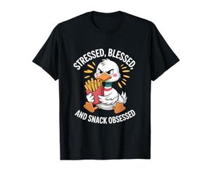 Frites de Canard obsédées par Le Stress et Les collations T-Shirt