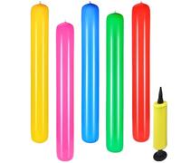 Frites De Piscine - 5 Pièces Bâtons Flotteurs De Natation,Flotteur Portable Bâton Gonflable pour Activités Nautiques en Extérieur