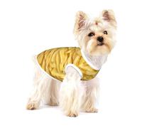 Frites,T-Shirt sans Manches en Coton pour Animaux de Compagnie, Gilet Respirant, Extensible et Doux,M