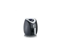 Severin Friteuse à air chaud FR 2430 – 1500 W, sans huile, 6 programmes, inox brossé/noir