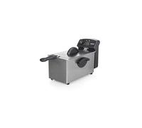 friteuse. 3 L dhuile. 0.7 Kg de frites. Cuve amovible inox. gris