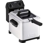 Seb Friteuse 4l 2400w inox/noir - fr506d00