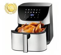 Friteuse à air 10 l 2000 W avec écran tactile LED, 12 programmes de cuisson - Friteuse à air - Noir Halloween Préréglages de cuisson pour différent types d'aliments:Utilisez différents modes de cuisso