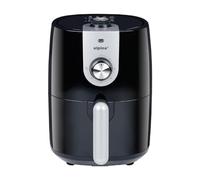 alpina Air fryer 2L - Airfryer Adaptée pour 2 à 3 Personnes - Friteuse sans Huile Electrique avec Minuterie et Température Réglable - Plastique - Noir