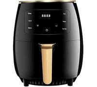 Friteuse à air 4,5l nouvelle génération: 1400w, écran tactile, 8 programmes - cuisson sans huile, instructions en anglais