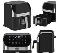 Friteuse À Air 6L AIRFRYER 2000W LED Cuiseur Rapide Sans Huile Grill Cuisson