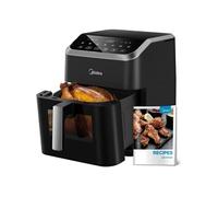 Friteuse à Air 7L avec Technologie HeatXpress, 90% Moins d'Huile 7 Programmes Fenêtre de Visualisation Eclairée