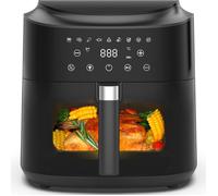 Friteuse à Air Airfryer XL 9L 2350W, Écran Numérique, 9 Fonctions, Fenêtre Lumineuse, Cuisson Peu Grasse ou Sans Huile